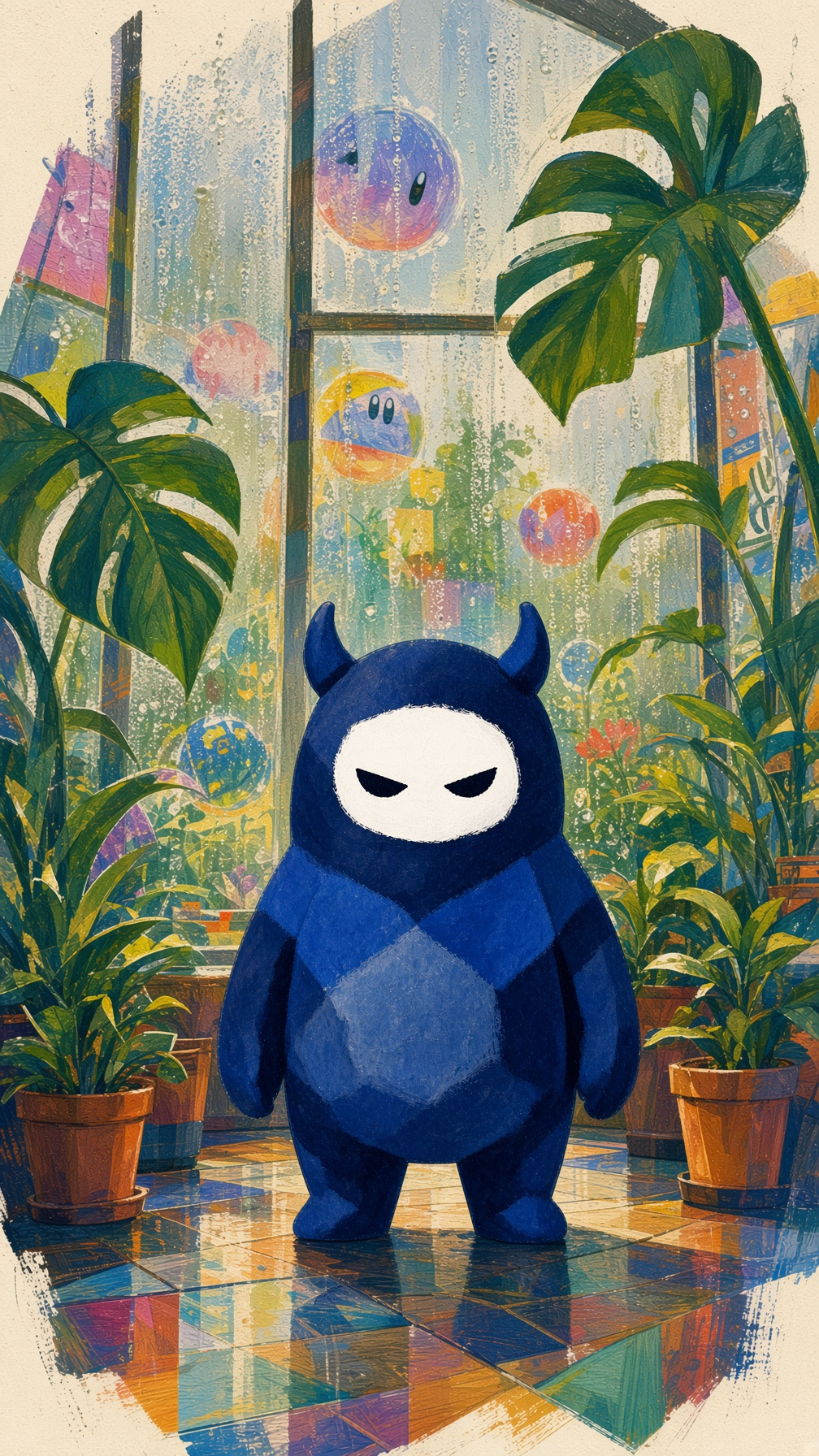 DOOH in a greenhouse